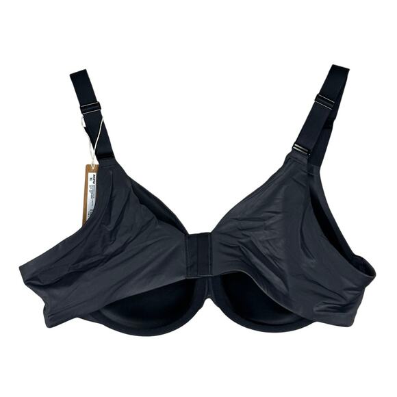 SKIMS NWT Smoothing Intimates Full Coverage Lightly Lined Bra Onyx Black 38DD - Picture 4 of 9